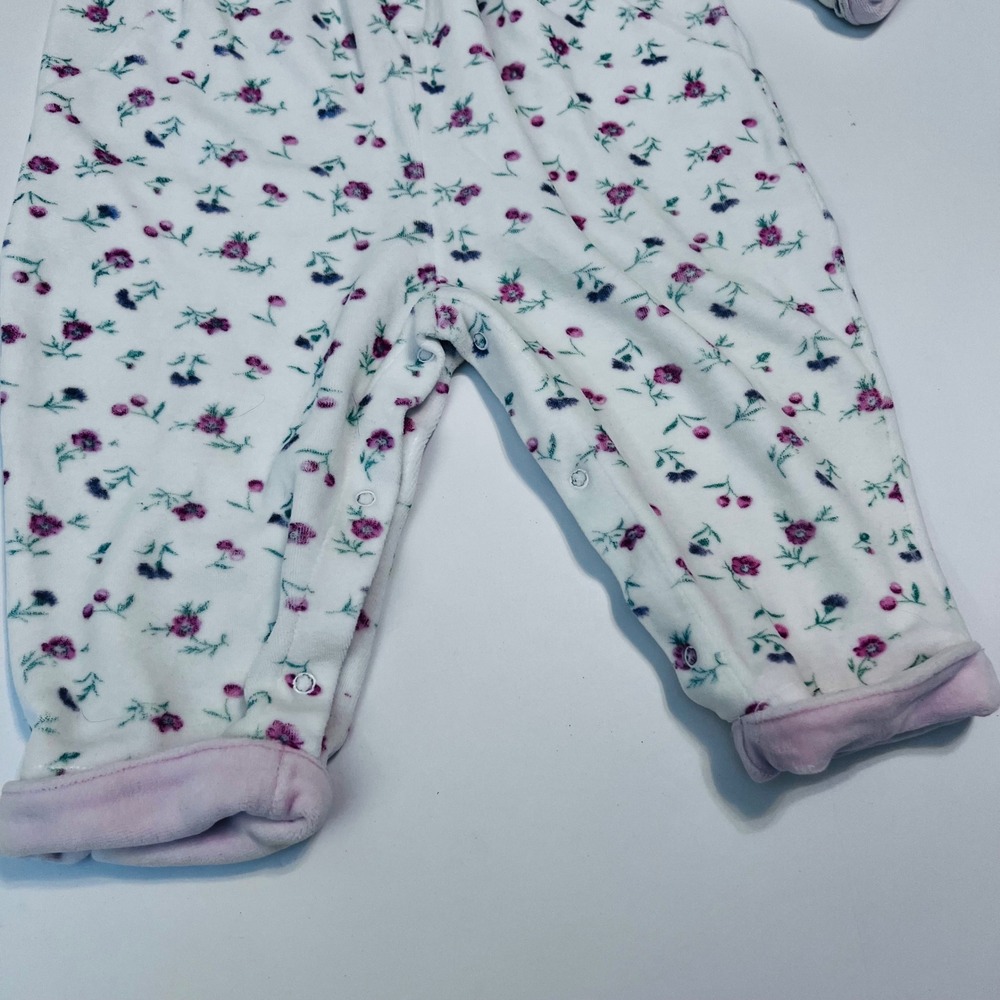 Vintage Threads Clothing for Kids Floral Sleeper 18M Soft Footless Pajamas - Picture 4 of 6